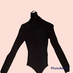 Turtleneck sweater body suit